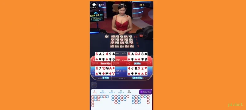 Jogos de Cassino ao Vivo